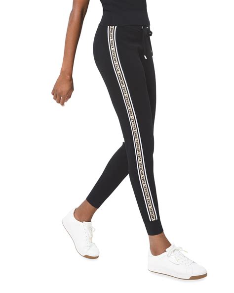 michael kors womens joggers|michael kors jogger pants women.